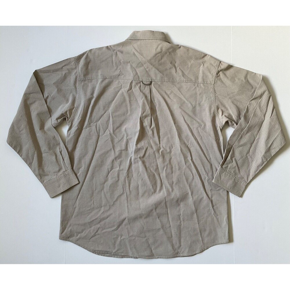 Columbia Shirt Mens Large‎ Gray Outdoor Authentic Long Sleeve Pockets - Picture 2 of 8